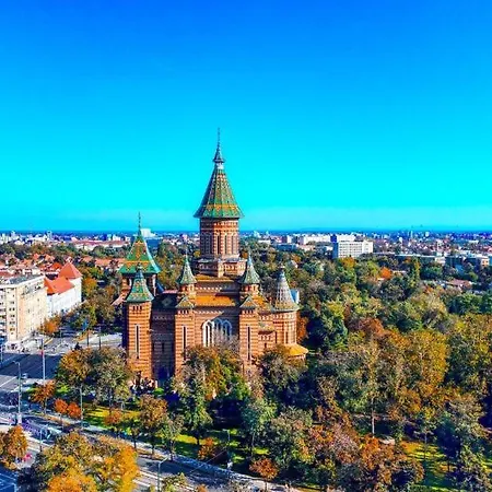 Timisoara Central 2 Bedroom Hotel Serviced Belle Vue Apart By The Park Exterior photo